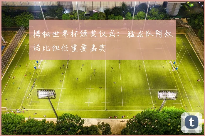 揭秘世界杯颁奖仪式：猛龙队阿奴诺比担任重要嘉宾